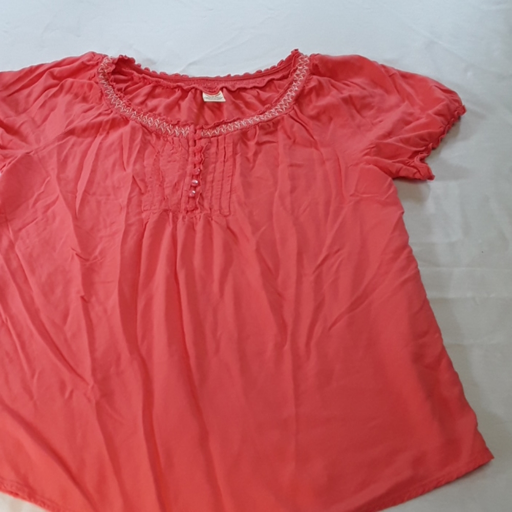 Faded glory peasant top sz 16 / 18